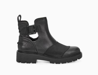 UGG Stockton Womens Boots Black - AU 621YB